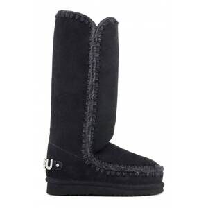 NEW MOU women's eskimo 40 winter boots in black with rhinestone